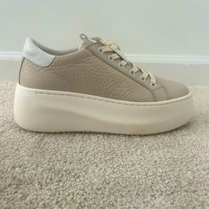 Vic Matie leather platform lace-up sneakers Size 38 or 7.5